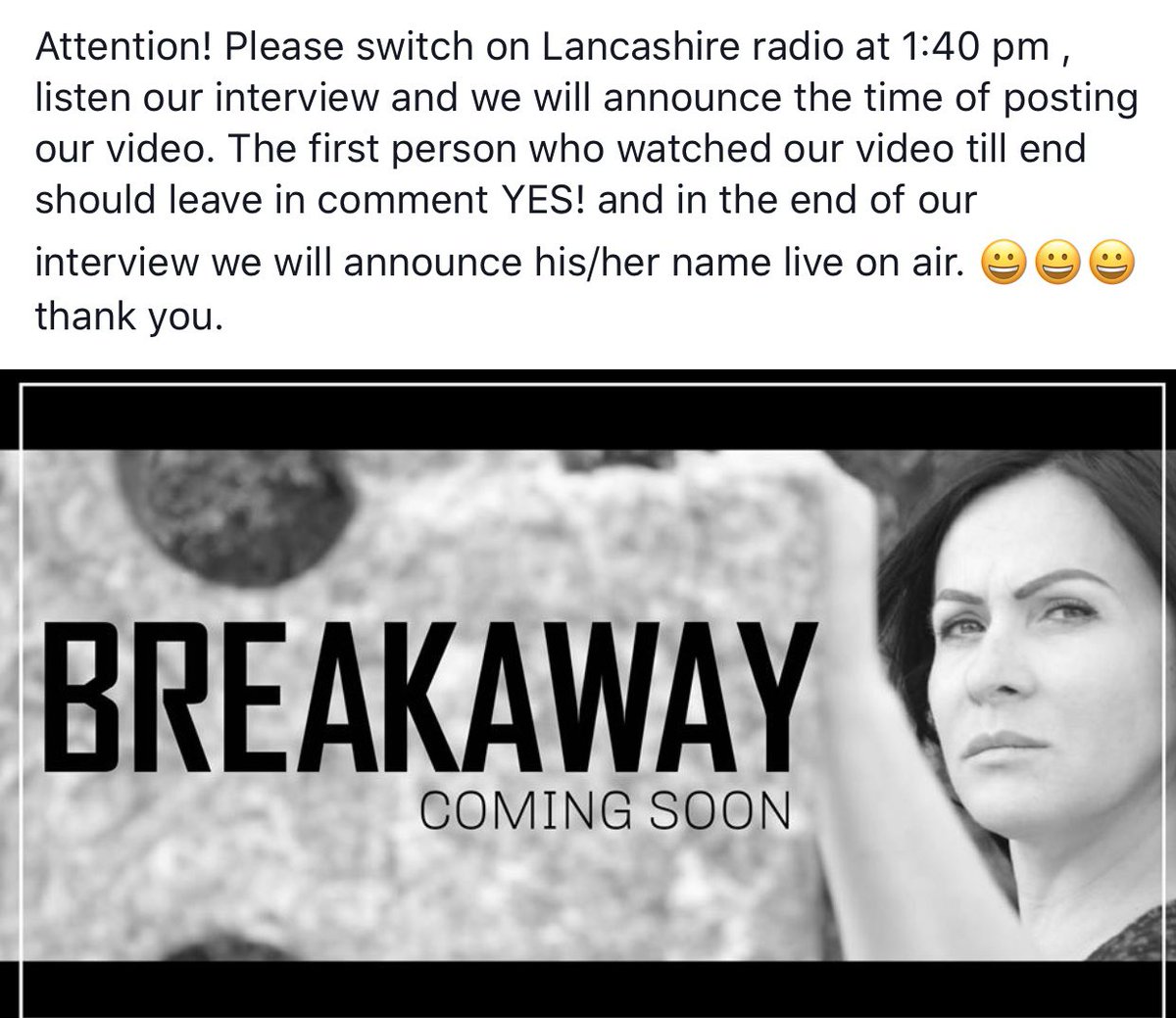 Breakaway video today