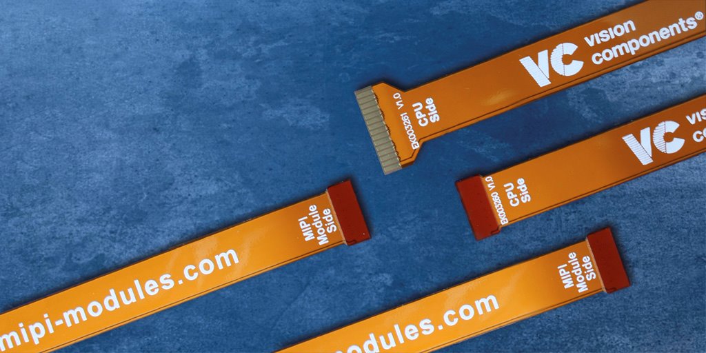 GiiAgentur's tweet image. #VisionComponents&apos; geschirmte Kabel zum Anschluss von #MIPI-CSI-2-Kameramodulen an Einplatinencomputer unterstützen hohe Datenübertragungsraten für #EmbeddedVision in #Industrie40, #Robotik, #SmartCities etc.
Presse-Download: gii.de/vc