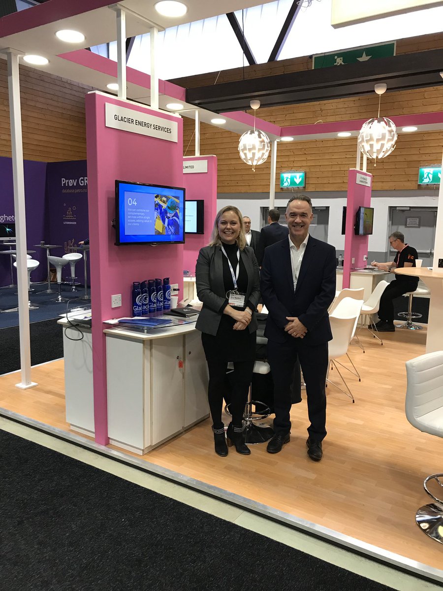 We’re having a great day at on the #Scottish pavilion at #OTD2019 Come meet our team in Hall 3 to find out more about our operations in #Norway