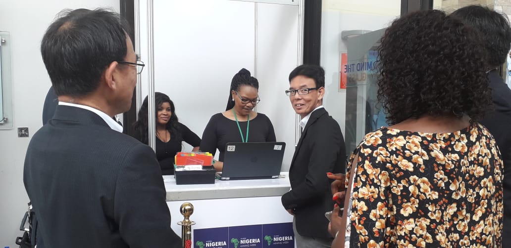 NigeriaMW's tweet photo. Nigeria Mining Week, day 2, is in full effect! you can still make your way to the NAF Conference Centre to take part in the only event dedicated to Nigeria's Mining industry!
#nigeriaminingweek #nmw19 https://t.co/Q8X5UuWGLD