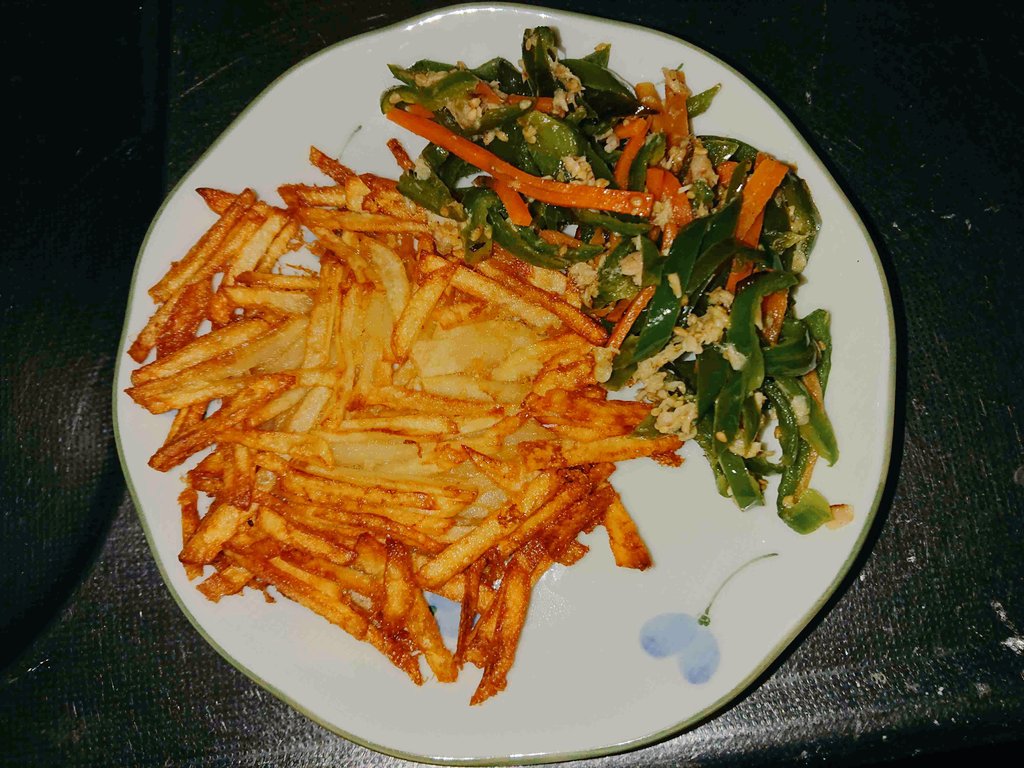 ジャガイモのパイユ