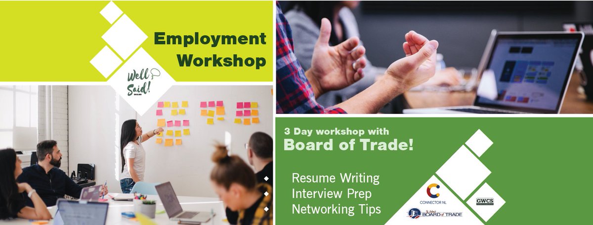 riac_ca's tweet photo. Well Said! Employment Workshop will be a three-day workshop to  get you ready to score the job of your dreams! This workshop is for Intermediate level students and runs on October 28th, 29th, and 30th from 1pm to 2 pm. Register here: https://t.co/PXLOYQ9ZHG #yyt #wellsaidenglish https://t.co/1SUKl5s5FK