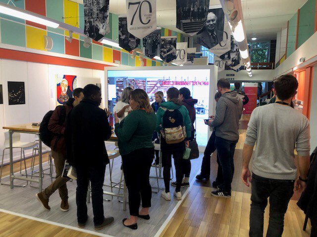 EarlyCareersSky's tweet photo. We love Sky Central so much- we figured bring to excitement straight to Keele University. Thank you to everyone to visited us to find out why the real action happens off screen. #ActionOffScreen #LifeAtSky
We'd love to see you again. Join our team. https://t.co/2iQVPQWBLZ https://t.co/rWNTDlENWo