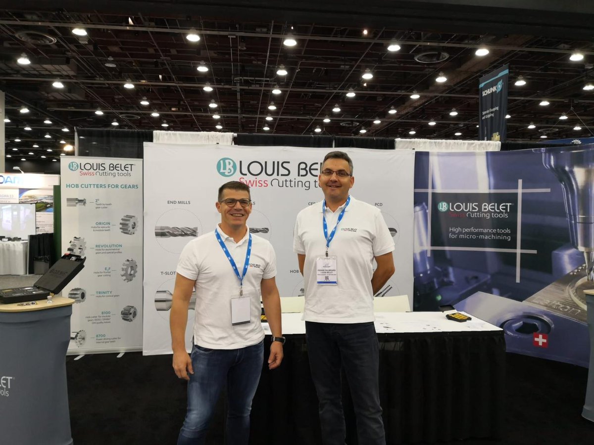 LouisBelet's tweet photo. Let's get started!
Visit us on booth #3033
#AGMA #MPT #gears #microgear #skiving #finepitch #micromachining https://t.co/VQmEWgI4I4