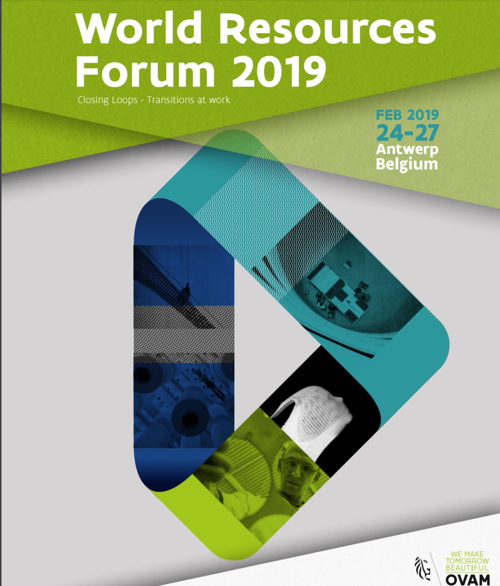 WRFSwitzerland's tweet photo. Download your free copy of our Antwerp WRF19 conference report on Circular Economy, made by @OVAM_Ecodesign. We do look forward to meeting you next week at #WRF2019 in Geneva on Resource Governance. https://t.co/FpzxgzvFJR https://t.co/njaqnV8JmO