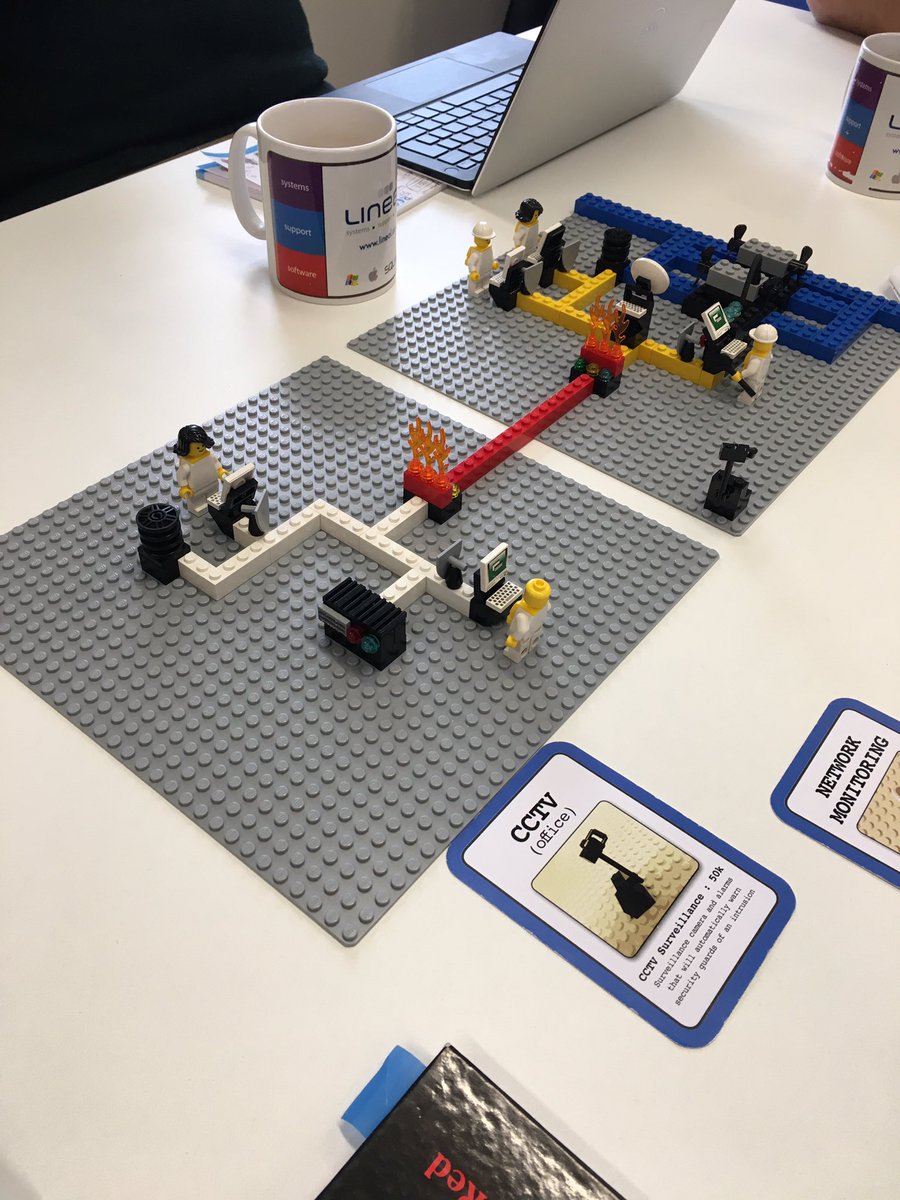 A really interesting morning with @LinealSoftware and @swrccu using Lego to learn about cyber crime & cyber security, good to see some familiar faces too @Principaldoors1 @Stan4LS #SWRCCULEGO #CyberSecurity  #southwestbusiness #northdevon #barnstaple