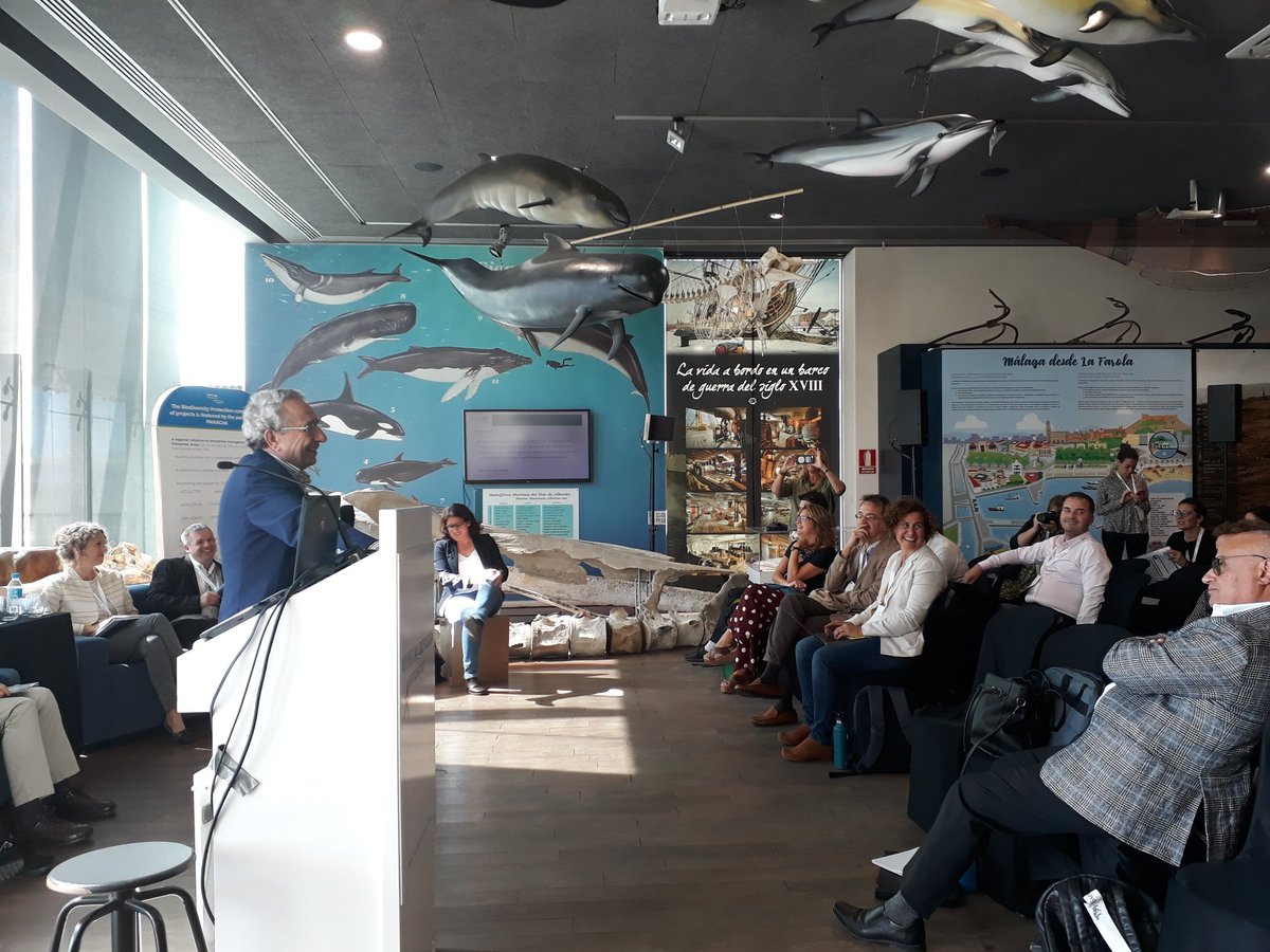 Gov4Nature's tweet photo. Closure of the #MED #BiodiversityProtection community event by José Ángel Narváez the Rector of the University of #Malaga
#BiodiversityProtection
#BiodiversityDeclaration https://t.co/xhk8N10ZRd