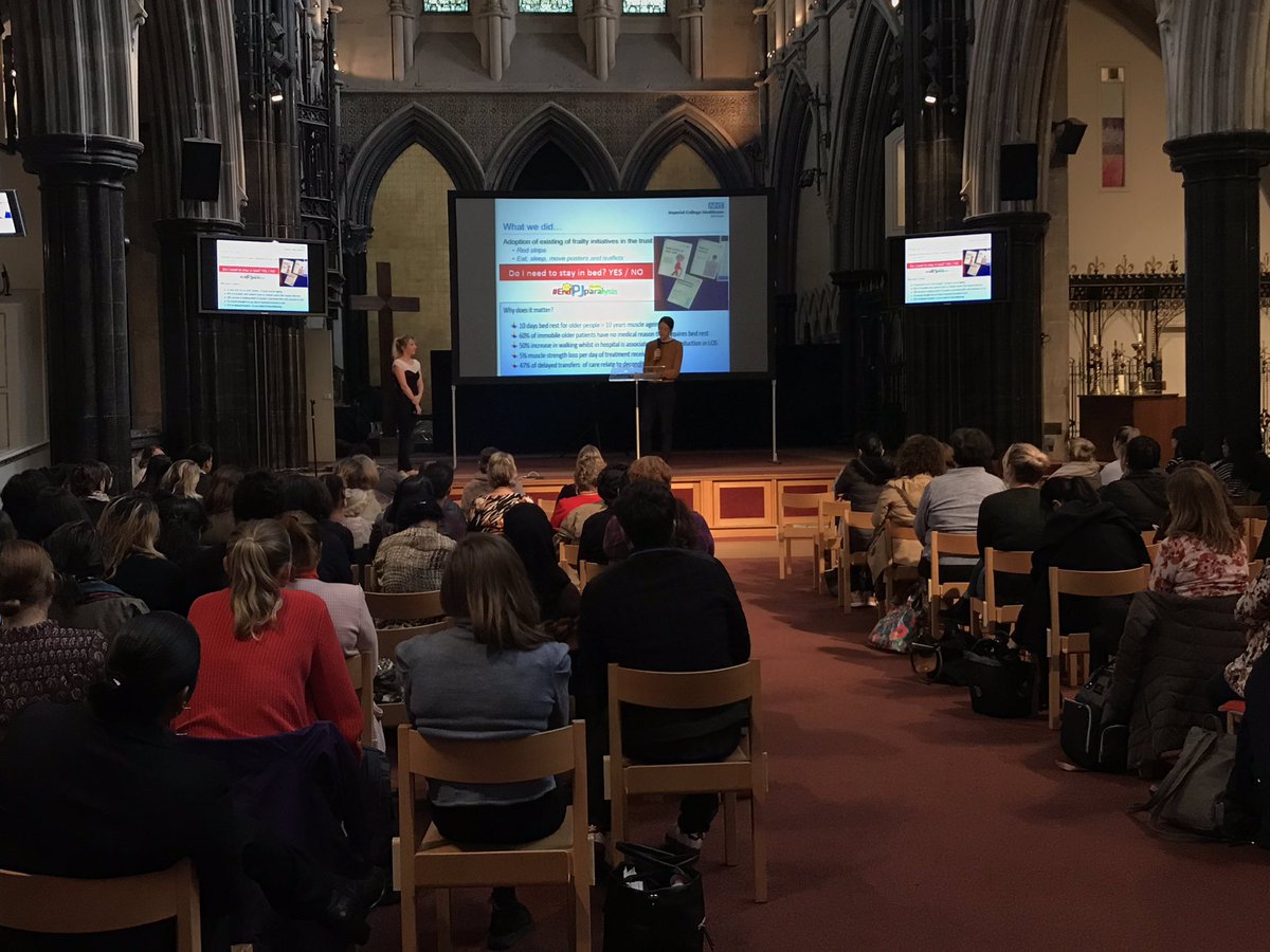 Learning about the great work the neurosurgery team are doing addressing frailty <a href="/NSxFrailtyTeam/">Neurosurgery Frailty Project</a> @Imperialpeople <a href="/ImperialNHS/">Imperial NHS 💙</a> #gembootcamp2019