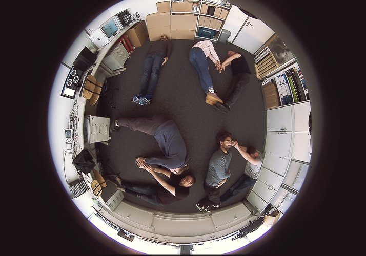 3dvisionlabs's tweet photo. What does a startup need? Of course, people who support it! #Ilove3D  - #tetrischallenge on a new level - hemispherical 3D vision allows precise people tracking and analysis in large observation areas.
#3dvisionlabs #team #challenge #accepted #hemispherical #technology #nvidia https://t.co/durAOWEjOZ