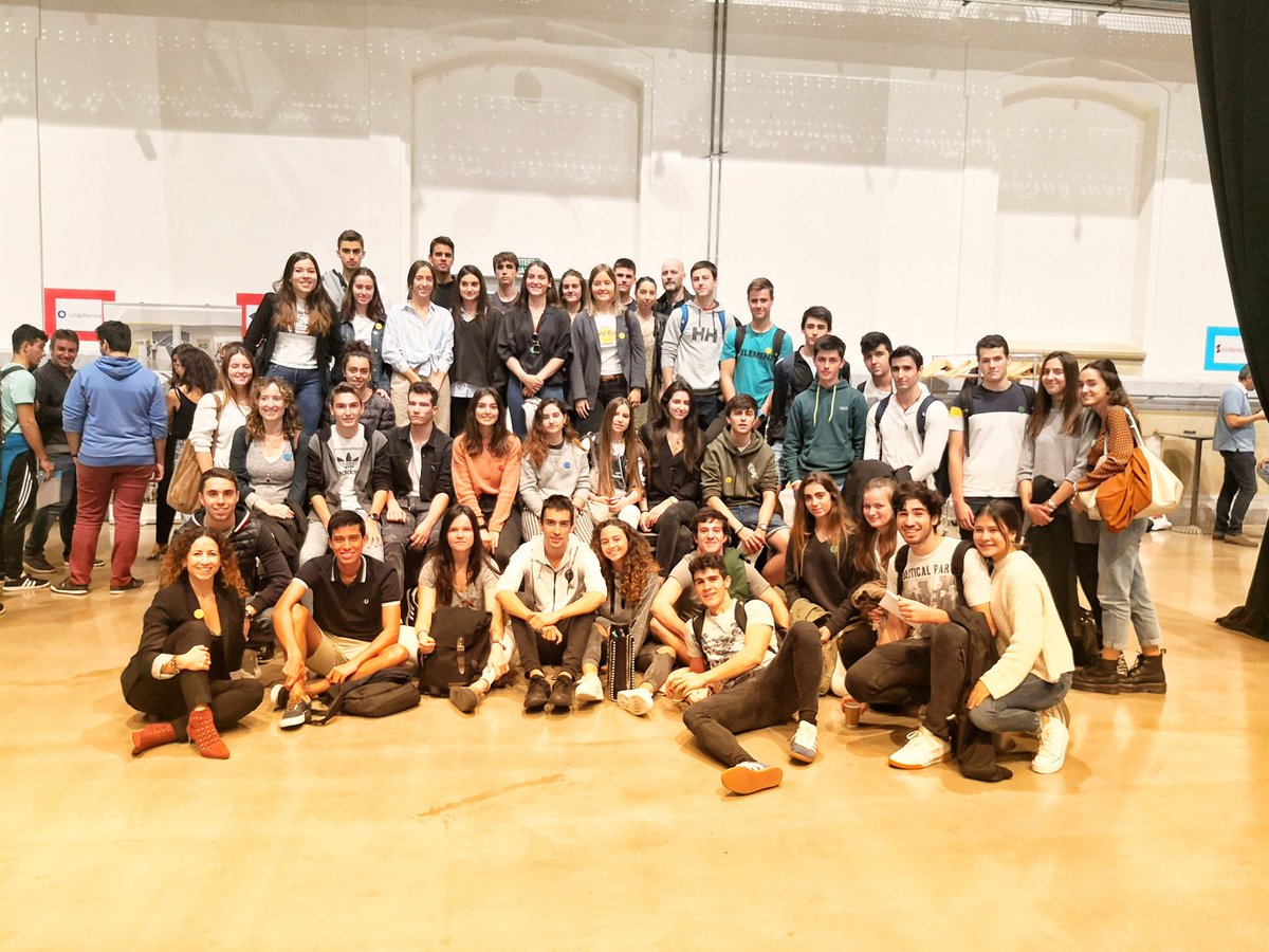 estihe's tweet photo. Los/as alumnos/as de #myGADE hoy en el evento #newculturers de @adegi junto a más de 600 participantes, se han alzado con uno de los 4 premios de la jornada, zorionak equipo!! 💪🏻 #learnfromreality #nuevaculturadeempresa @tabakalera @Enpresagintza @MUnibertsitatea https://t.co/rwDyRsQZG2