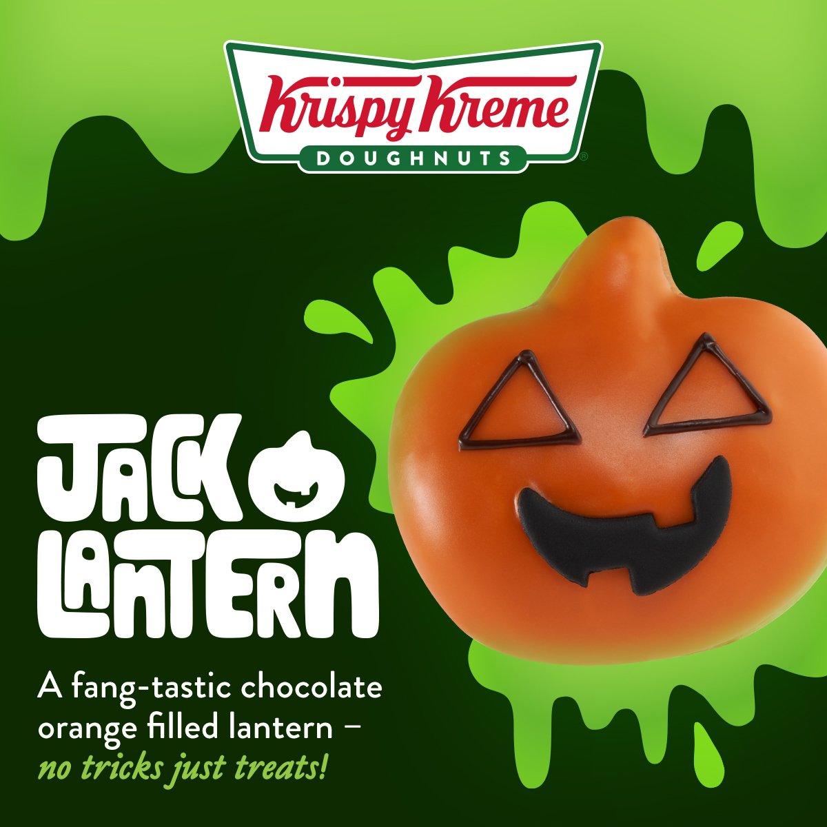 wearetouchwood's tweet photo. The iconic @krispykremeuk Jack Lantern is back for the spooky season, with a chocolate orange filling that your taste buds will adore!
#KrispyKremeHalloween #SlimeAttack #Halloween https://t.co/ZvMVZFOPRt