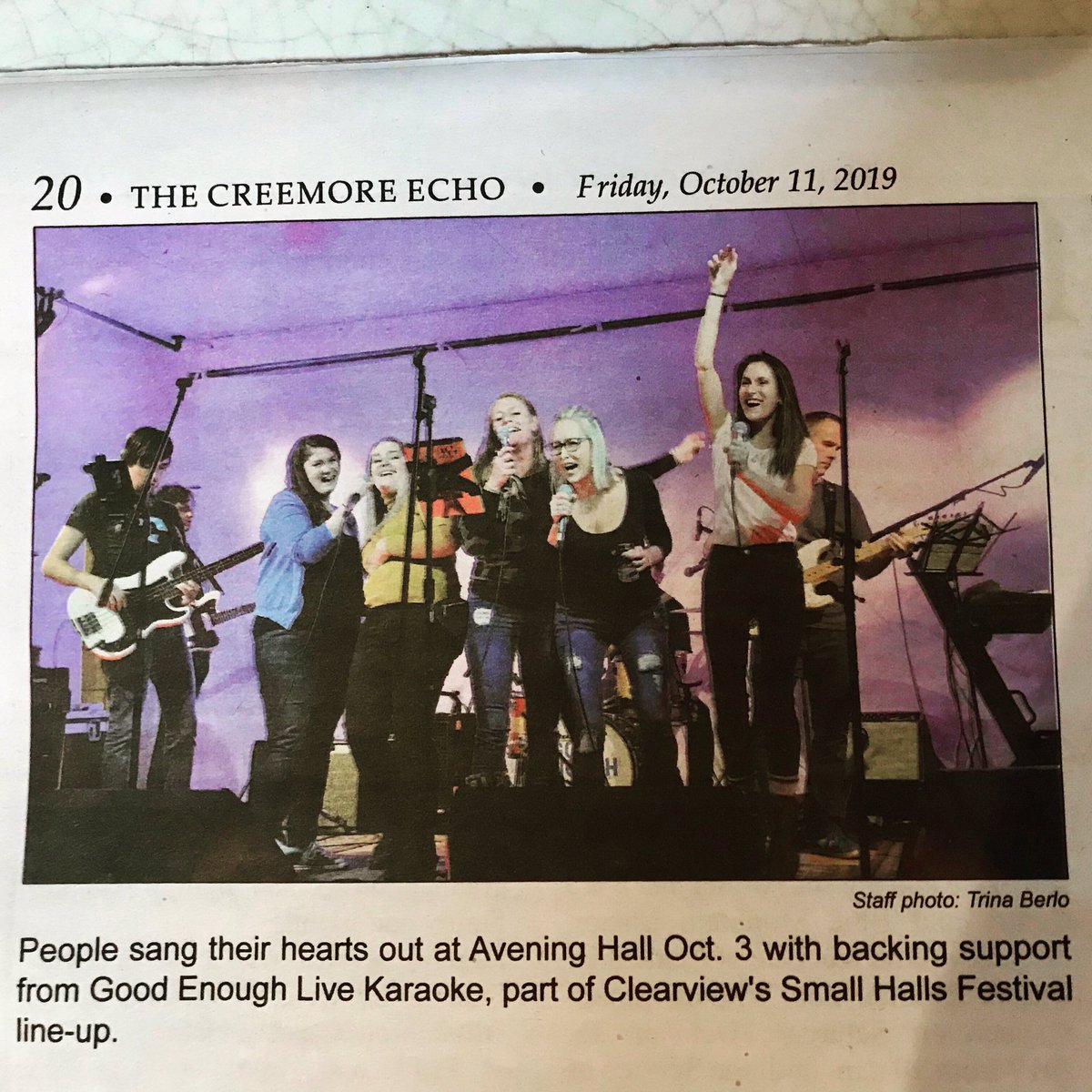 Good Enough Live Karaoke tweet media