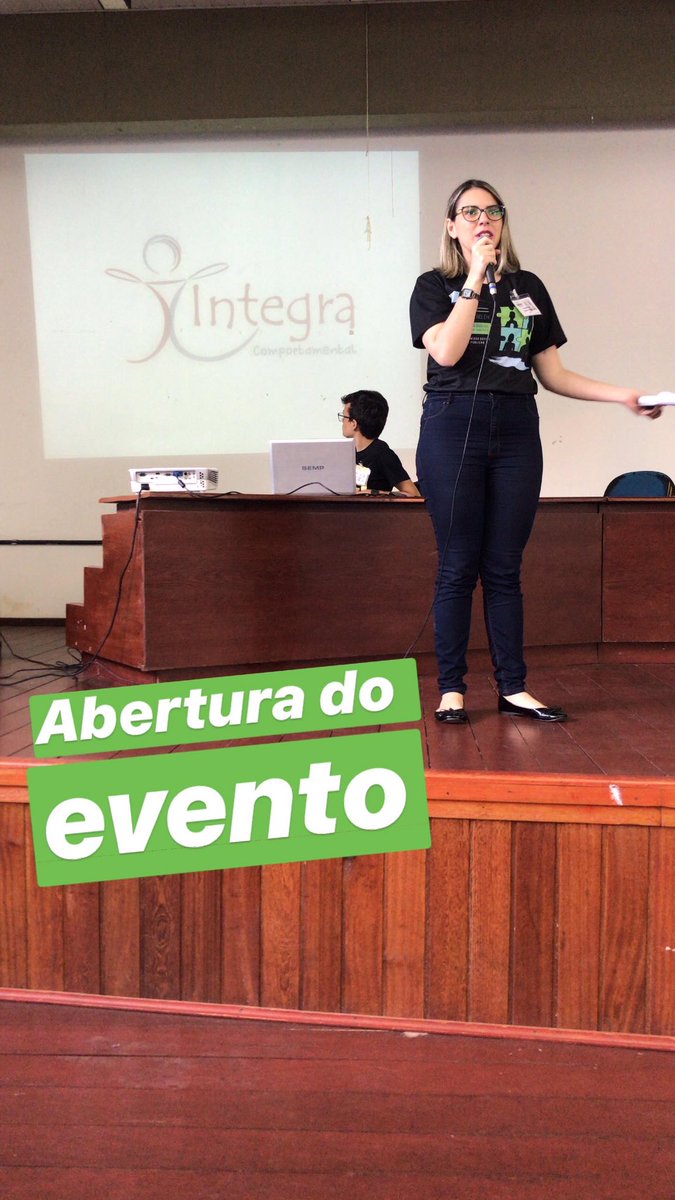 Abertura do evento!!