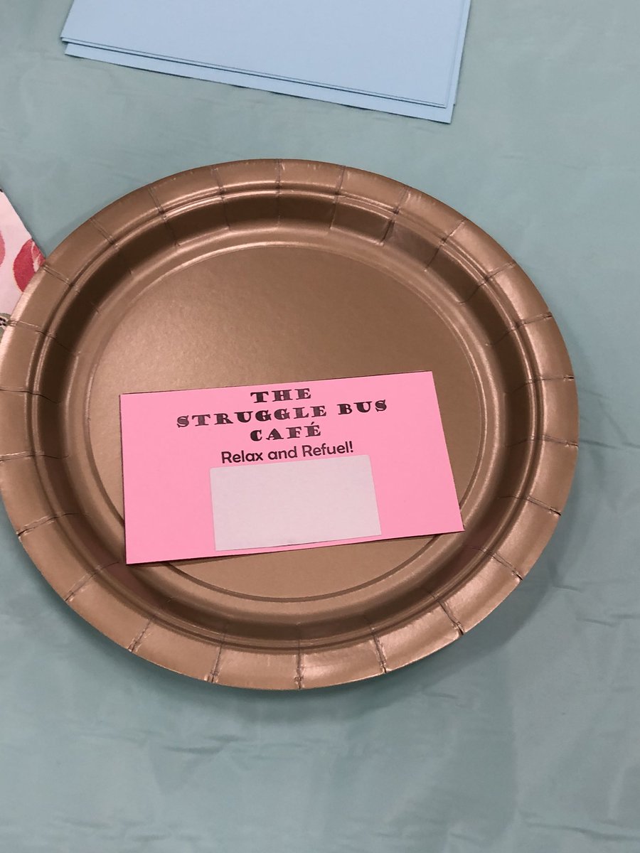 Teaching the importance of struggling when learning. Early morning PD! The Struggle Bus Cafe at Smith MS! #cfisdlead #cfisdjoel #smithproud