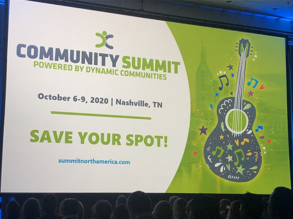 AnyaCWMktg's tweet image. It’s official, the next #usergroupsummit will be in Nashville. October 6-9, 2020.