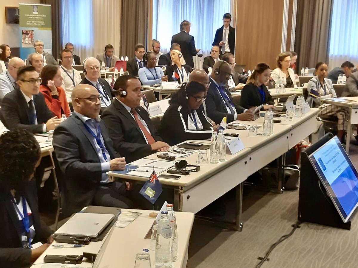 Happening now! Opening of the Ocean Conference by @EugeneRhugg. #ocean #conference #octa #EU #impact4islands #SDGs #SDG14