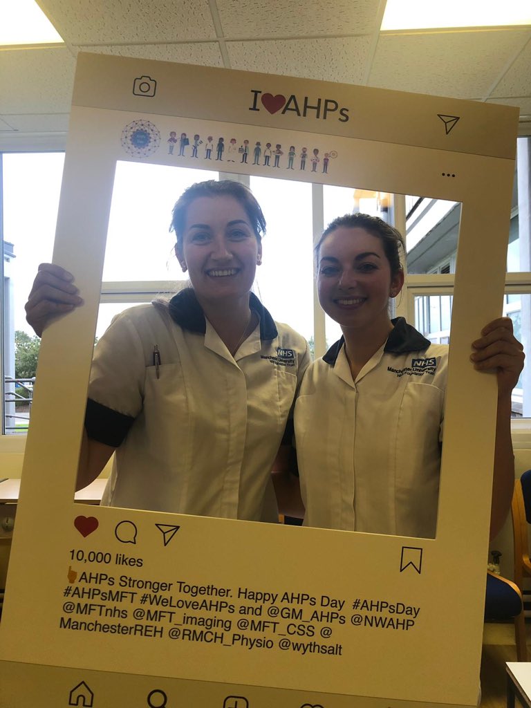 JamesSidderley's tweet photo. Final few from #AHPsDay2019 @MFTnhs @WythenshaweHosp @wythsalt #AHPs #AHPDay @MFT_Imaging @NWAHP @GM_AHP @RMCH_Physio #ahpsmft @ManchesterREH #weloveahps https://t.co/6u6GrKdATC
