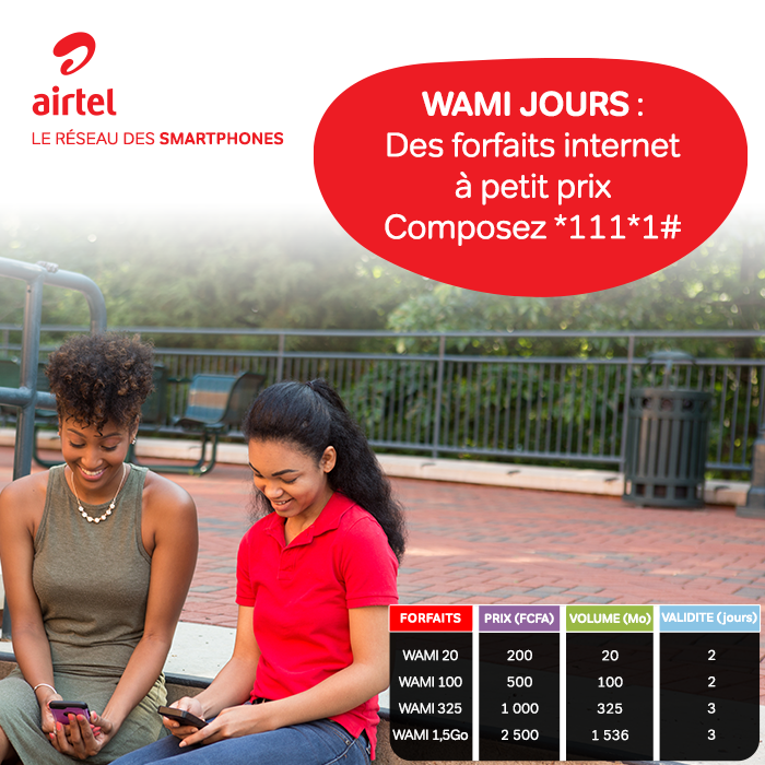 Avec Wami Confort, rentrez dans un monde de générosité. N'attendez plus !🌍
Composez 📲 *111*1#😉
 #Airtel #Gabon