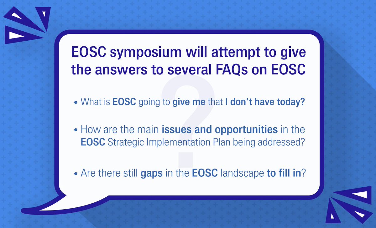 OpenAIRE_eu's tweet photo. Darling, I think we need to have a talk!

The #EOSC Symposium will be the perfect venue to address some FAQs on the #EOSC. 

Find out more on the ways to join the symposium 👇👇

REGISTRATION is OPEN!! https://t.co/MinAgyZbPa https://t.co/OMazUh6Jr9