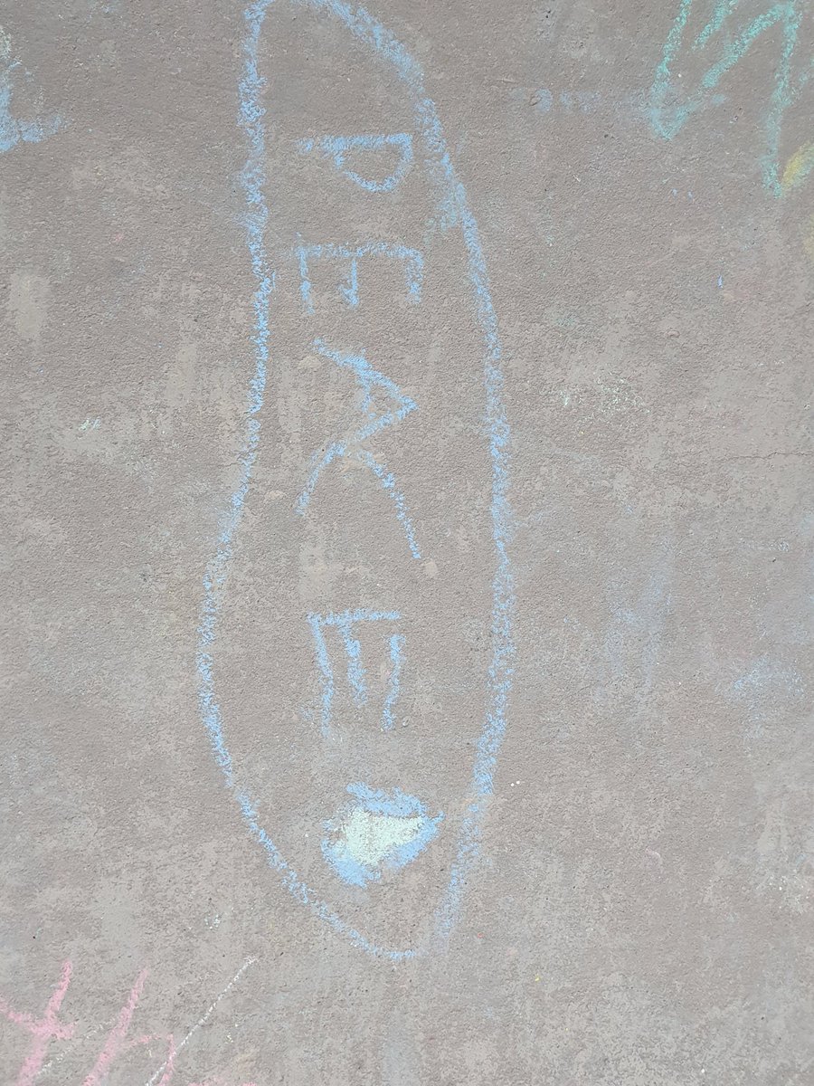 LuttleKiwi's tweet image. K2 expressing the SDG&apos;s through chalk drawings#uniqleyunis #teachingsdgs