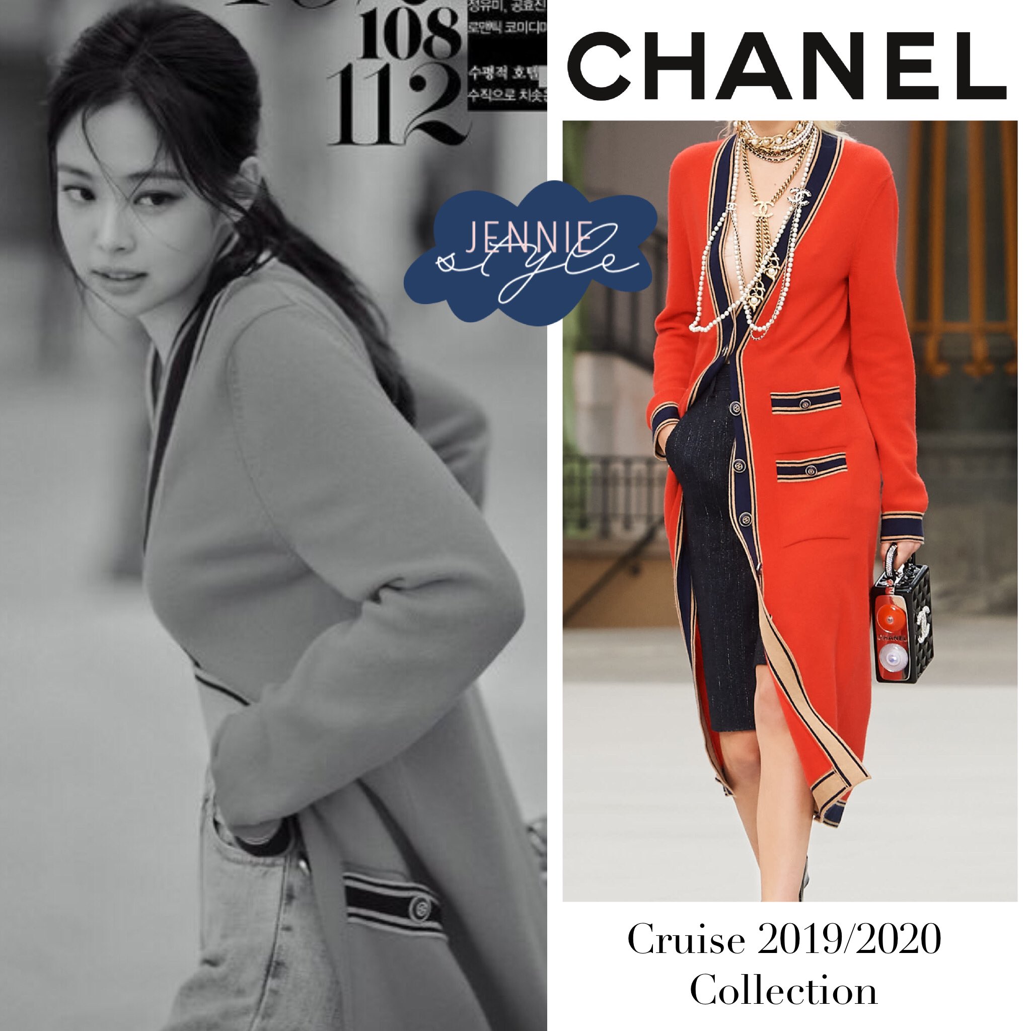 Jennie Style on X: #CHANELSpringSummer 2020 Collection Show 191001 CHANEL  Cruise 2019/20 Collection, Brooch $640, Rings $3,350 / $3,300  #JENNIEChanelWeek #jennie #jenniekim #blackpink⁠ #blackpinkfashion  #blackpinkstyle #jenniefashion #jenniestyl