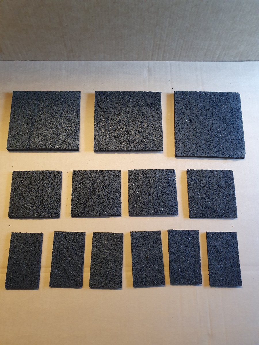 Terrassenpads für den Höhenausgleich bei Holzterrassen
Dicke: 3,6,8.10,15,20 mm: bit.ly/2BXNjlB