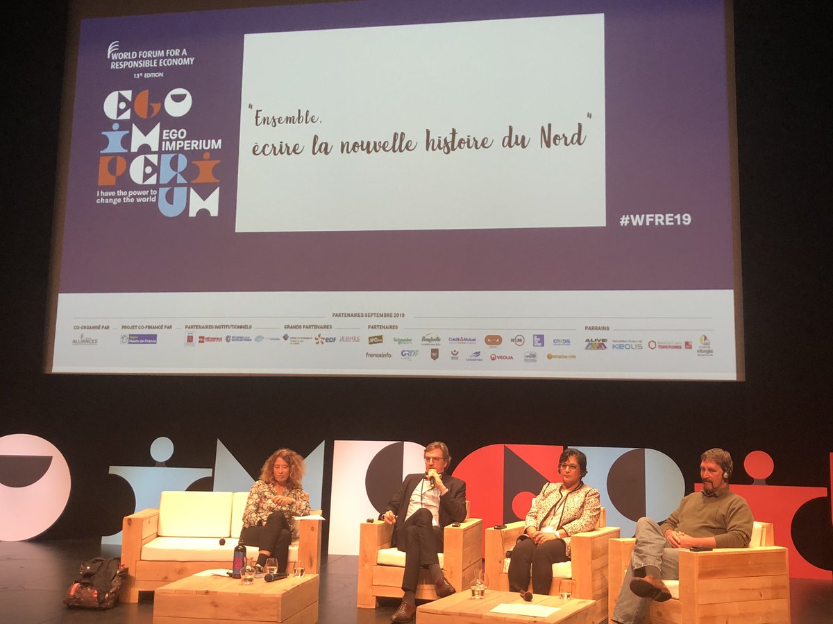 Est ce qu’un média existe pour raconter ou pour agir ? Raison d’être de la Voix du Nord « Ensemble, écrire la nouvelle histoire du Nord » #raisondetre #WFRE19 <a href="/AgenceNikita/">NIKITA</a>