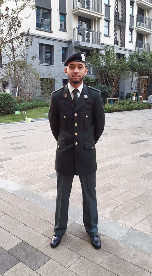 FFCEB's tweet image. Neisser se prépare sérieusement pour la compétition qui démarre ce vendredi en Chine🤺 Petit photo également en uniforme 🤩 #cism2019 #worldmilitary #escrime #fencing