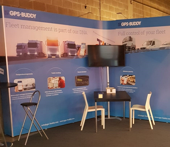 Transport &amp; Logistics in Antwerpen. Wij staan ook vandaag voor u klaar op stand 2.003 om uw vragen met betrekking tot het efficiënt inzetten van uw voertuigen en materieel te beantwoorden. #fleetmanagement #vervoerscondities #planning