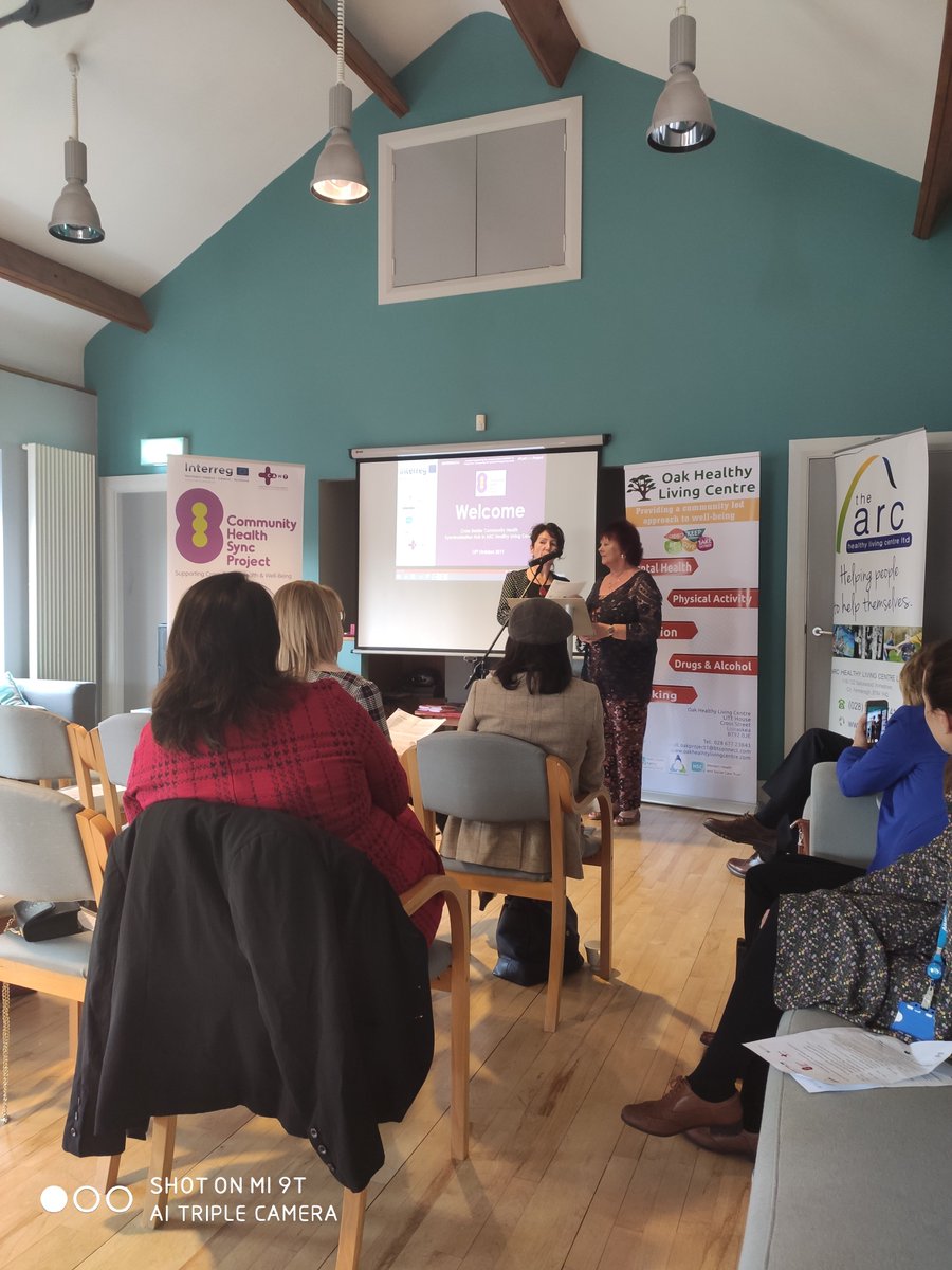 HSE EU & North South Unit (@eunthsthunit) on Twitter photo HSE North South Unit <a href="/EUNthSthUnit/">HSE EU & North South Unit</a> delighted to attend the launch of the Fermanagh CoH-Sync Hub, part of the Interreg VA funded cross-border project supporting people to improve their health and well-being <a href="/ARCHLCLTD1/">archealthyliving</a> #INTERREGVA <a href="/CAWTCrossBorder/">CAWT Cross Border Health</a> @HSElive
<a href="/SEUPB/">SEUPB</a> <a href="/INTERREGTweets/">Interreg Tweets</a> HSE North South Unit <a href="/EUNthSthUnit/">HSE EU & North South Unit</a> delighted to attend the launch of the Fermanagh CoH-Sync Hub, part of the Interreg VA funded cross-border project supporting people to improve their health and well-being <a href="/ARCHLCLTD1/">archealthyliving</a> #INTERREGVA <a href="/CAWTCrossBorder/">CAWT Cross Border Health</a> @HSElive
<a href="/SEUPB/">SEUPB</a> <a href="/INTERREGTweets/">Interreg Tweets</a>
