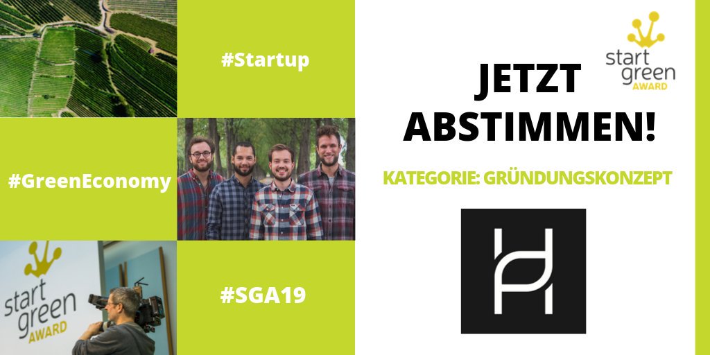 start_green_'s tweet image. Jetzt voten! #HAIPSolutions stehen im Halbfinale des #StartGreen Award 2019! Mithilfe von innovativer #Drohnentechnologie entwickelt das #SmartFarming Start-up Lösungen für die Landwirtschaft von morgen: start-green.net/award/public-v… #SGA19 #GreenEconomy #VoteNow