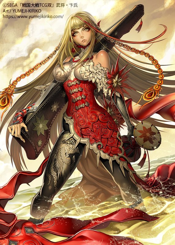 三国志大戦tcg　孫策　限定スリーブ　夢路キリコ　宴 三国志大戦2 【呉】 R孫堅文台(夢路キリコ) R甘寧(RARE ENGINE