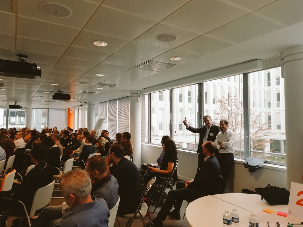 2ème jour de séminaire pour la Direction Comptable d'<a href="/orange/">Orange</a>
#worktogether #Digital #workinprogress