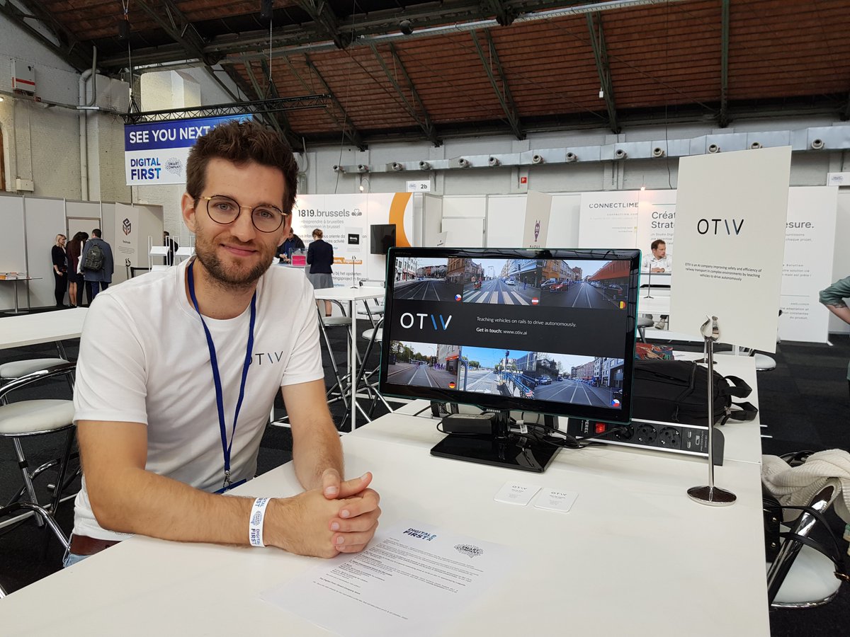 OTIV is present at #DigitalFirst. Meet you at the Startup Lab for a chat about improving the safety and efficiency of railway transport in complex environments! #startup #autonomousvehicles