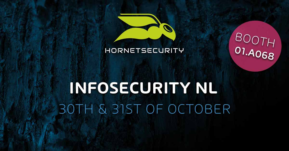 Together with our Dutch partner <a href="/CloudLandBV/">CloudLand</a> and we will be attending the #Infosecurity from the 30th to 31st of October. Stop by booth 01.A068 and learn more about our services and how to make your #email business safer. More information: lnkd.in/giWmhrE