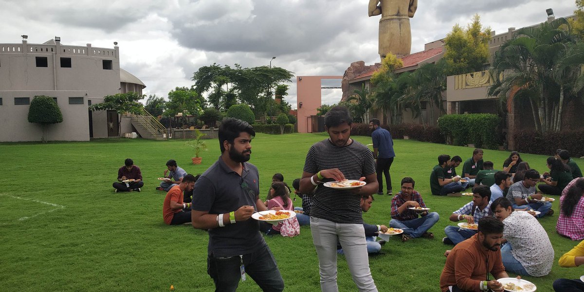 Lunch time at early talent summit.
<a href="/saplabsindia/">SAP LABS INDIA</a> <a href="/LifeatSAP/">Life at SAP</a>
#InfiniteTalent2019
#BestRunSAP