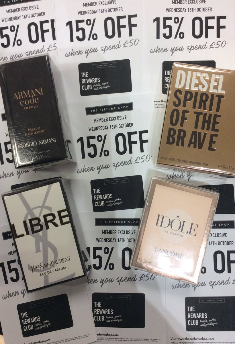 TPSChesterfield's tweet photo. ‼️DEAL ALERT ‼️ WOW Wednesday save save save with 15% off a £50 spend with the Perfume Shop reward card 🙀NOT a member no worries just ask the team in store who will be happy to help .🎄we got your Christmas sorted🎄@VicarLane in Superdrug . https://t.co/cew6QkyTqM