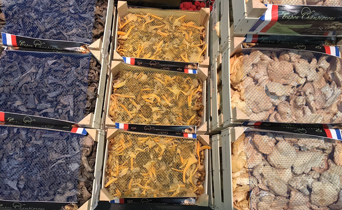 frugisol's tweet photo. Vous aimez les saveurs d’automne ? Cela tombe bien, nous aussi ! Venez à la rencontre de nos magnifiques champignons sur @marchederungis pieds de mouton, chanterelles, trompettes ! #madeinFrance #LesProduitsLocaux ! https://t.co/f5tUXui63f
