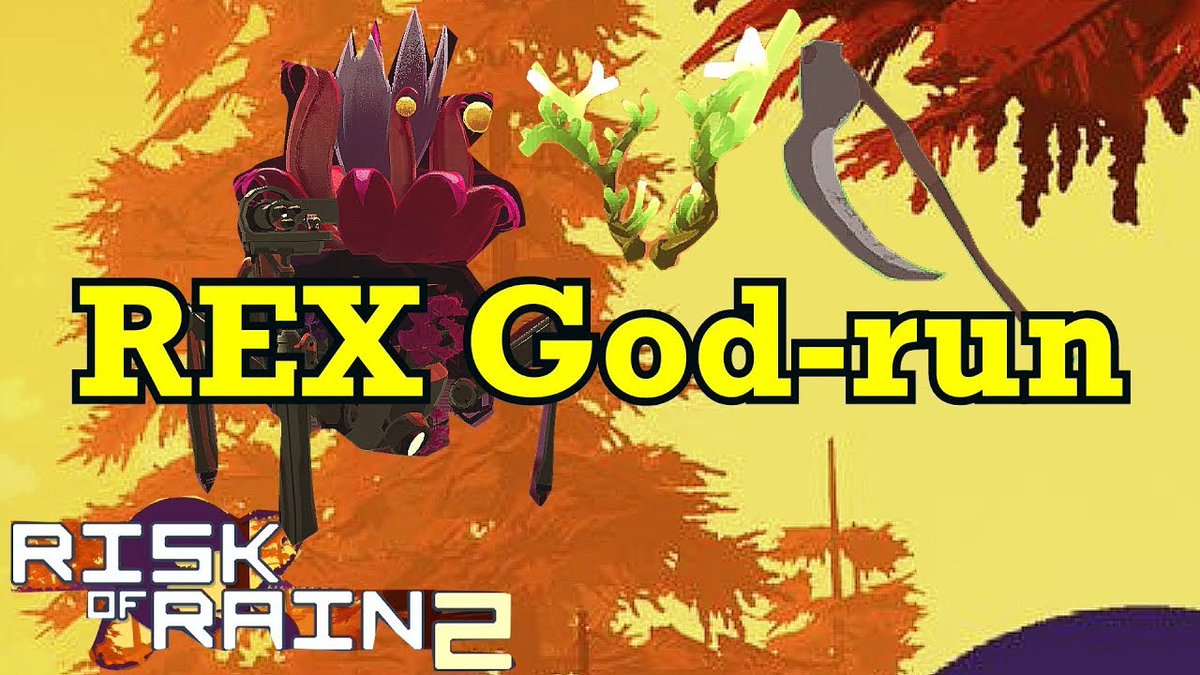REX God-run End-game Monsoon gameplay (Risk of Rain 2) Link: http
