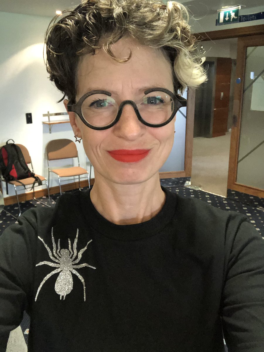 Wonder how many people will comment on my #LadyHale t-shirt @balconyshirts I’m wearing to talk to @EastAccord today? #girlyswot