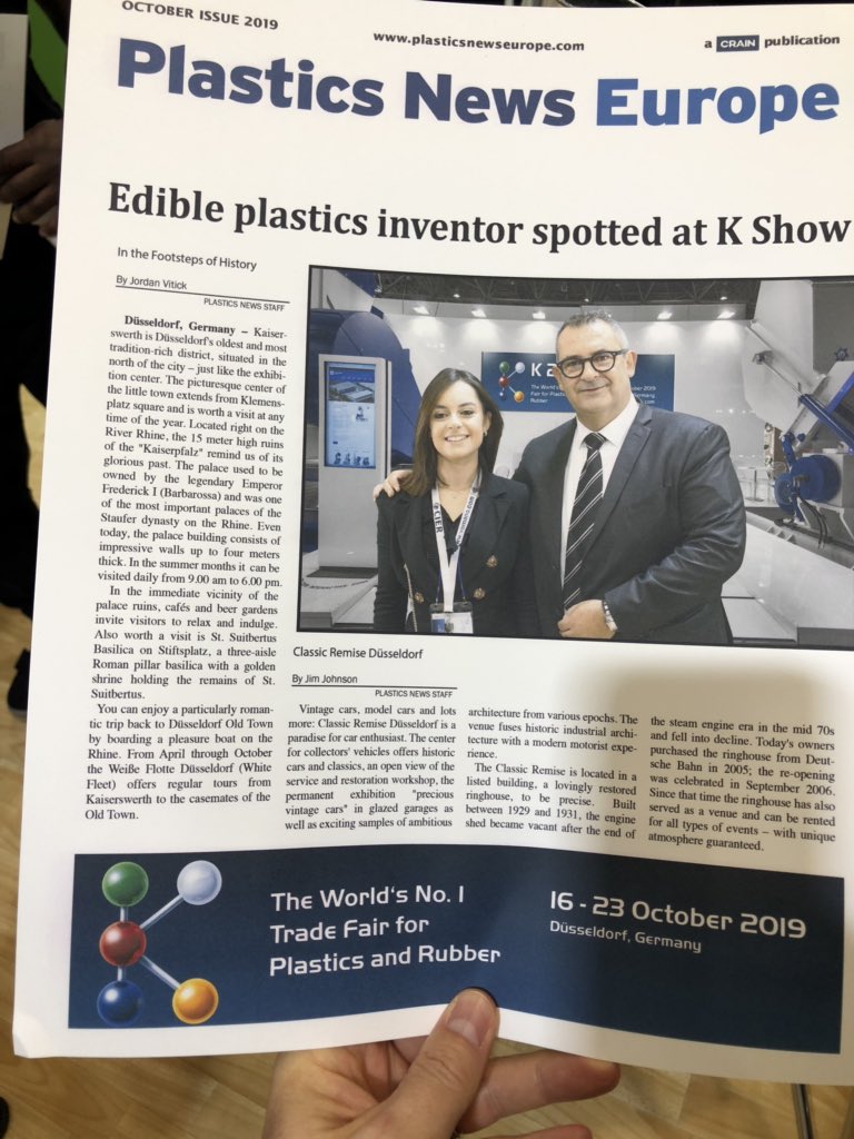 Who wants to be on the cover of <a href="/plasticsnews/">Plastics News</a> @Plasticsnewseu or <a href="/prwnews/">PRWNews</a>? Come to Hall 6, Stand 08.