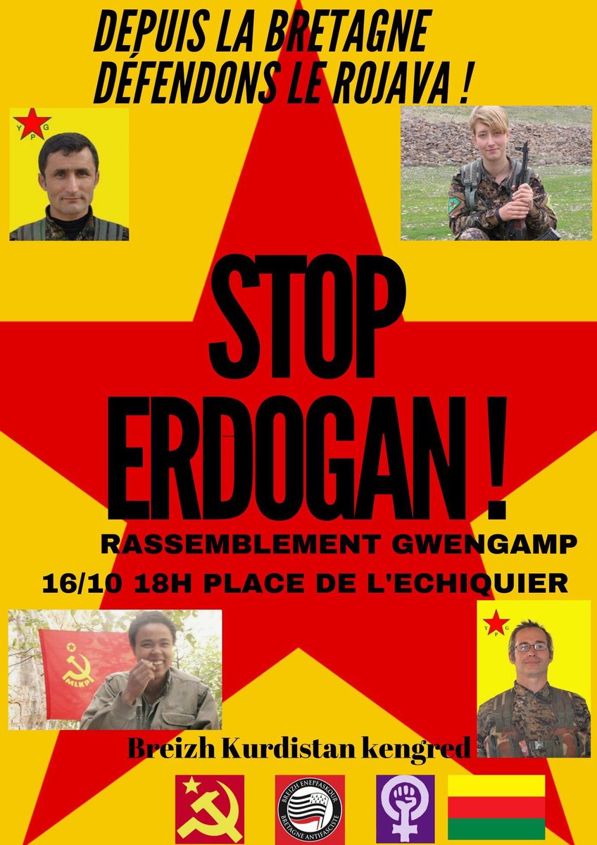 war_sav's tweet image. #Fight4rojava #Kurdistan fenoz e #Gwengamp ce soir à #Guingamp #bzh #bzhg #TwitterKurds #Rojava