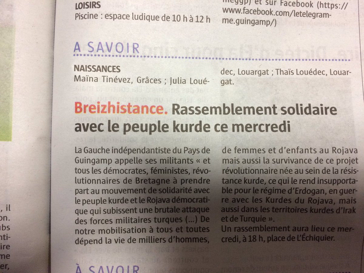 war_sav's tweet image. #Fight4rojava #Kurdistan fenoz e #Gwengamp ce soir à #Guingamp #bzh #bzhg #TwitterKurds #Rojava