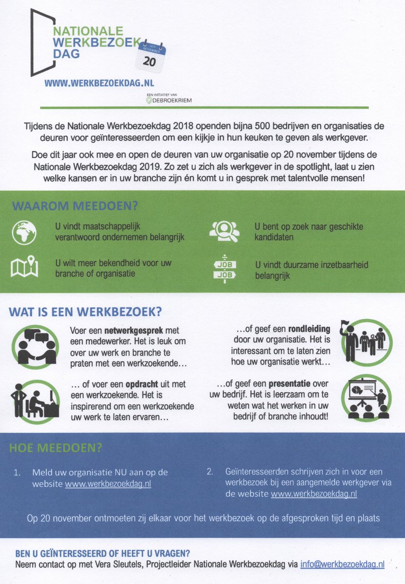 50PlusDrechtste's tweet photo. Het kan nog: vanmiddag om 14 uur voorbereiding op Nationale Werkbezoekdag. #Werkzoekende met ervaring? Kom erbij, Wijnstraat 237 #Dordrecht https://t.co/UjQmMJ3hez