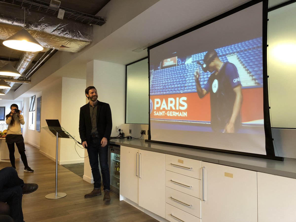 kineticwwUK's tweet photo. Mobsta’s @GeorgeWDixon demonstrates the speed 5G is capable of... with a little help from @KMbappe and his friends at @PSG_English #ThisConcernsYou2019 https://t.co/iCnkQdmH2r