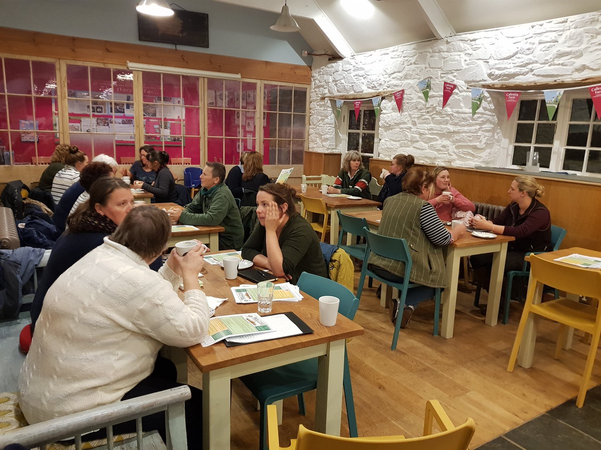 FarmCornwall's tweet photo. Great turnout for first meeting of FamCornwall Women's Network. Thanks to @CallestickFarm for hosting and @countrysidefund for support to get it off the ground. Lots of ideas and enthusiasm for future meetings. We'll keep you posted! https://t.co/4vkFBaEdMq