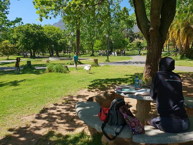 JoshThirion's tweet photo. Little bro has a shoot, so the park is my classroom today😀👍 #shoot #set #filming #park #classroom #nature #outdoors #freshair #beautifulday #capetown #filmset #littlebrother https://t.co/zqJj5rdKgT https://t.co/OV1vAxT5sJ