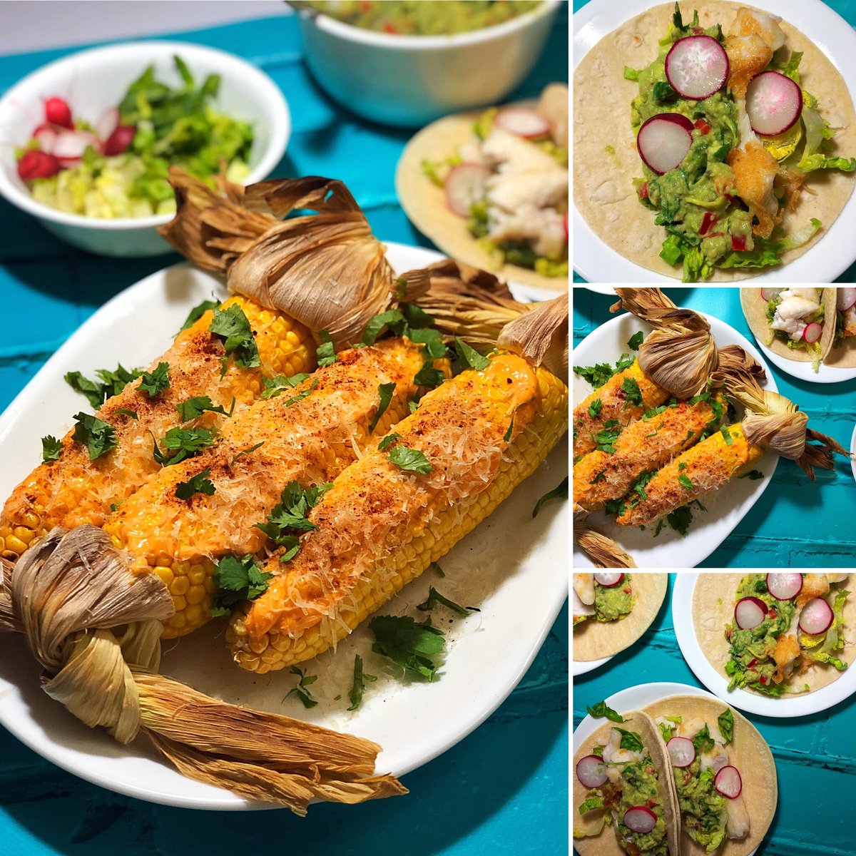 According to my kids.......this was a delicious meal! 🤣🤣🤣 clearly they’ve become the critics! 

Thanks <a href="/mattscravat/">Matt Preston</a> for the recipes and inspiration........crap photo but delicious meal and those corns 👌🏻

#dinner #delicious #inspiration #homecooking #mexicanfood #fresh #quick