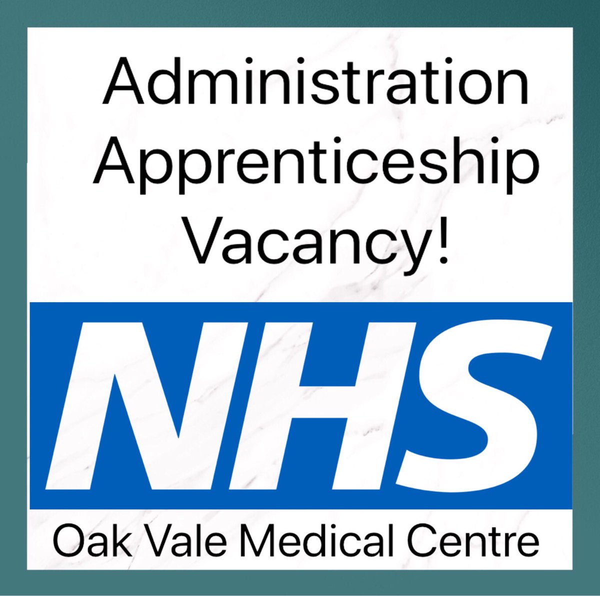 ⭐️ APPRENTICESHIP VACANCY ⭐️

Want to start your career with the NHS? If so then this business administration apprenticeship could be ideal for you 📲😀

🔷CONTACT: ella@assettraining.co.uk or CALL 0151 933 6393 for more information 📲💻