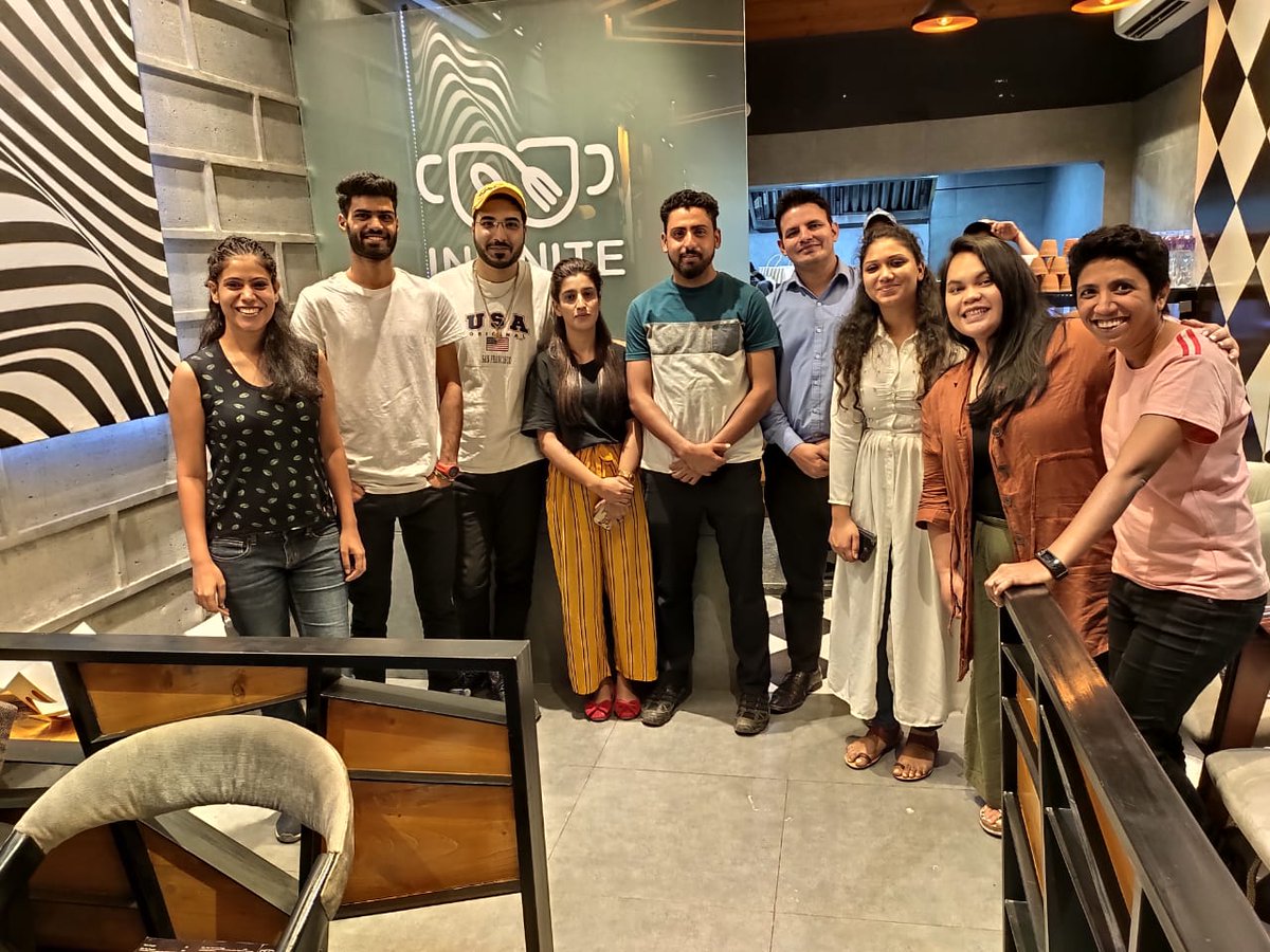 InfiniteCafe1's tweet photo. Successfully done event.. Khumbu ice fall ki sidiyan.. Thanks @rizzaalee &amp; @faizikhan #khayaalo ki udaan  thanks for coming.. Yesterday evening @infinite cafe rajouri garden.. #coffee #infinitecafes #rajourigarden #infinotemoments.. 
Infinite cafe story in making.. https://t.co/AhKjuzuz1f